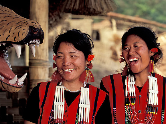 Sharing a joke
