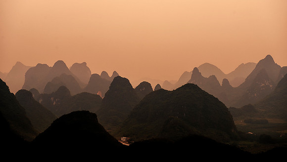 Moon hill view