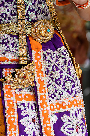 Elaborate costumes