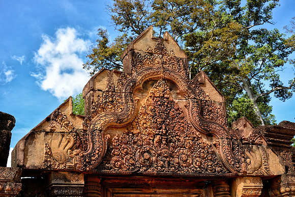 Elaborate carvings