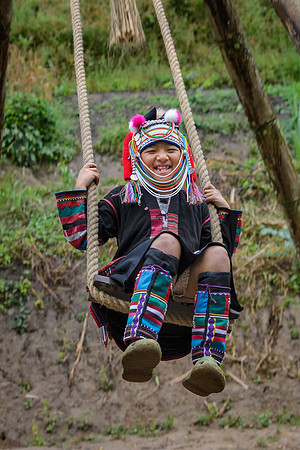 Akha smile
