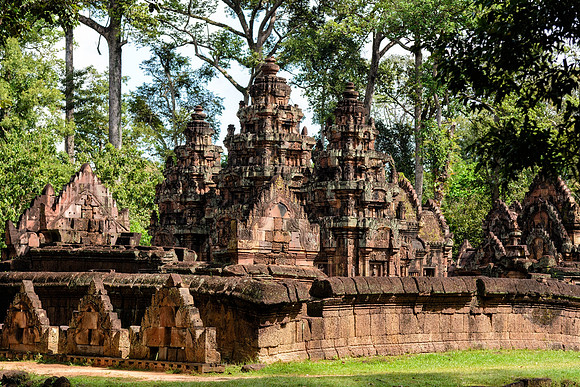 Temple wall
