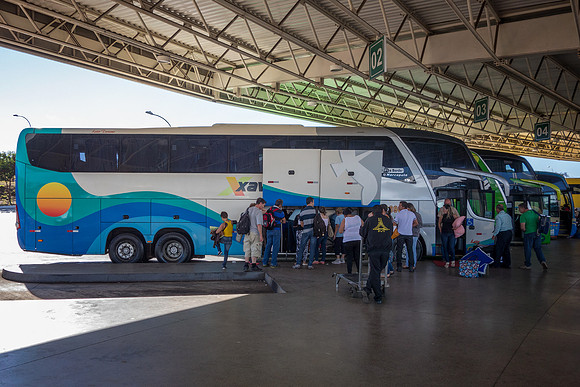 Central bus station (Rodoviária) in Brasilia