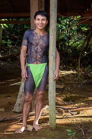 Jagua body painting