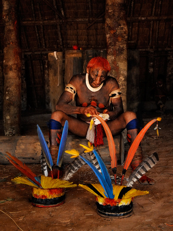 Eating manioc