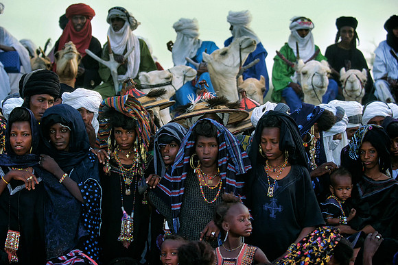 Tuaregs and Wodaabe families