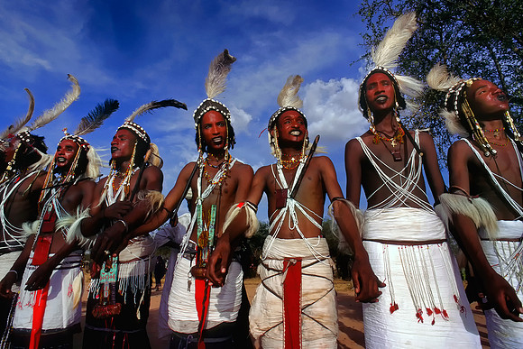 Nomadic Fulani Wodaabé.