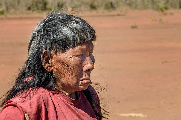 Elderly Xavante (Shavante) Lady