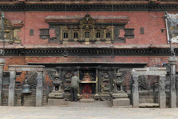 Bhairava Nath Temple in Bhaktapur Durbar Square