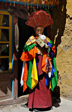 Young Monk at Hemis Monastery