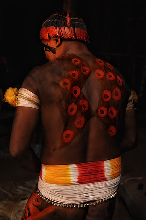 Painted back
