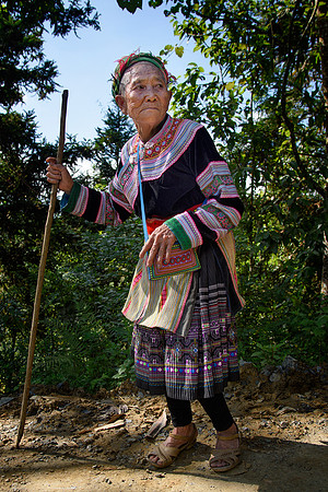 Elderly Flower  H'mong