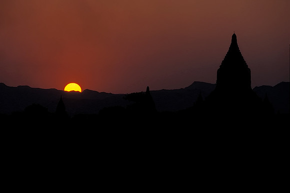 Bagan sunset