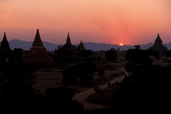 Bagan sunset