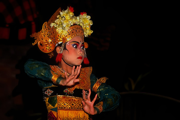 Legong dancer