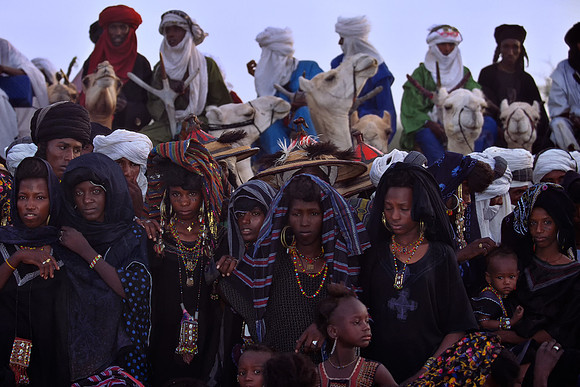 Watching the festival