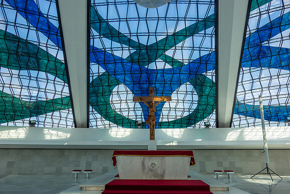 The Cathedral of Brasilia Interior