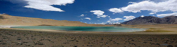 Kyagar Tso Lake Panorama