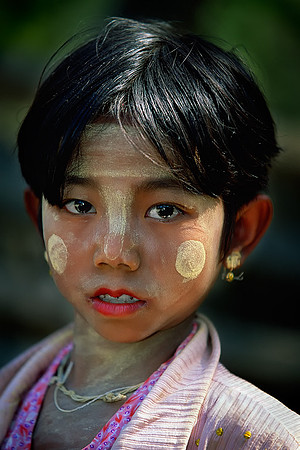 Young girl Burma