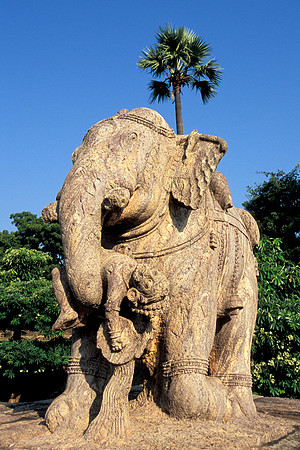 Sculpture at Konark Sun Temple