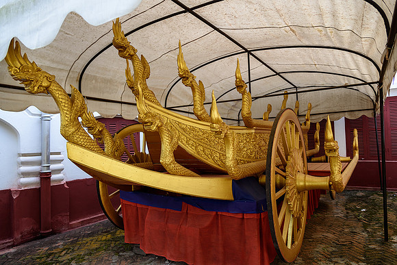 Chariot at Luang Prabang Royal Palace