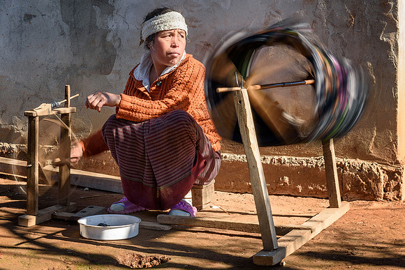 Homemade spinning