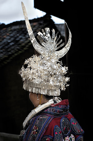 Silver head-piece
