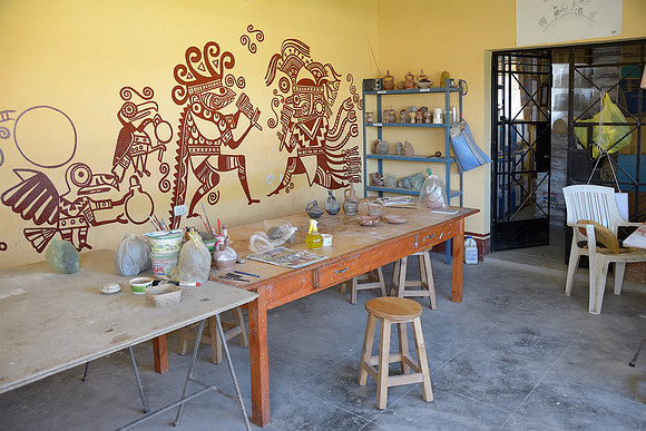 Workshop area