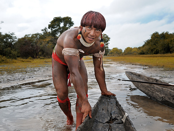 Dugout canoe