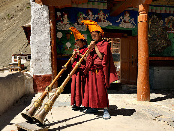 Rizong Gompa Novices