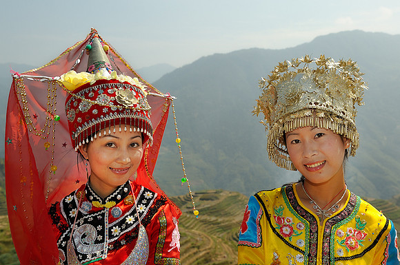Girls in costume