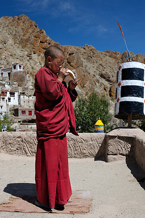 Young Monk at Hemis Gompa