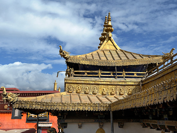 Golden Roof of Jokhang Temple