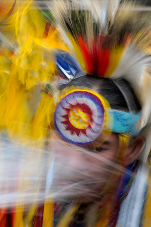 Colourful blur