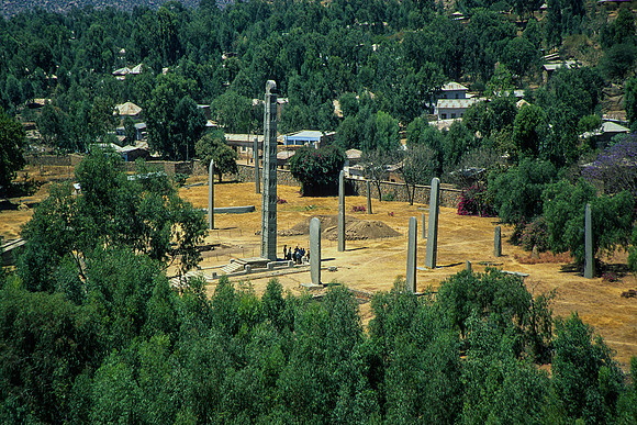 Stelae area