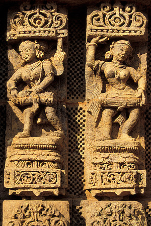 Carvings on the Sun temple