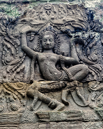 Apsara Bas-Relieve