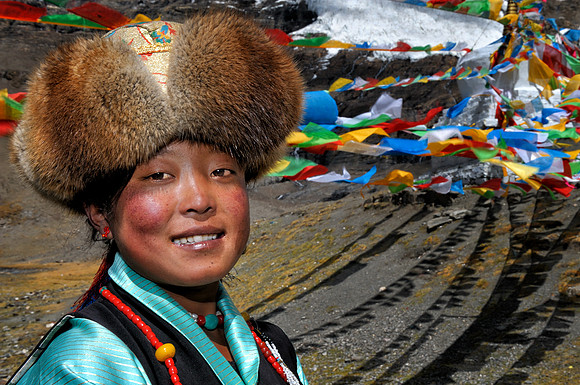 Tibetan girl
