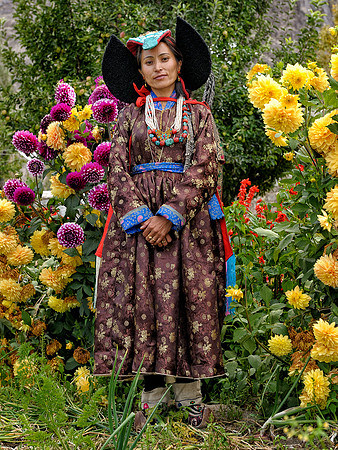 In the garden