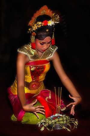 Offering before the dance