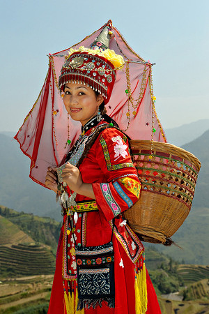 Girl with basket